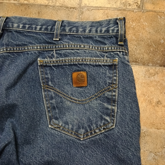 Carhartt big men's jeans size 44X30 - Picture 6 of 7